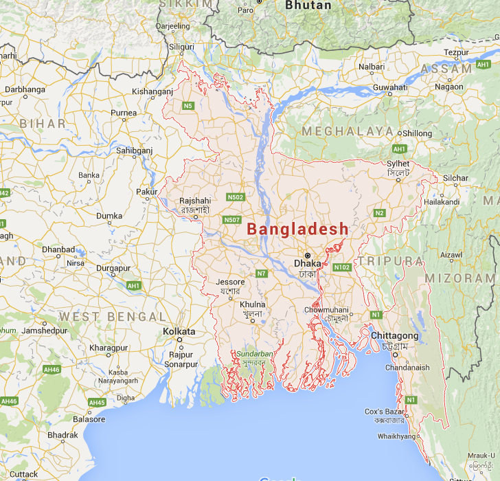 Bangladesh Map